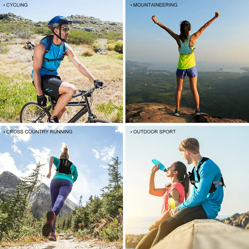 Sac running ultra léger bouteille incluse
